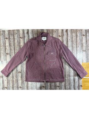Corridor Bedford Corduroy Zip Jacket  size S color purple NWOT MSPR $295